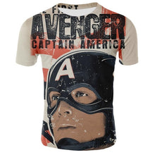 Load image into Gallery viewer, America Captain T shirt